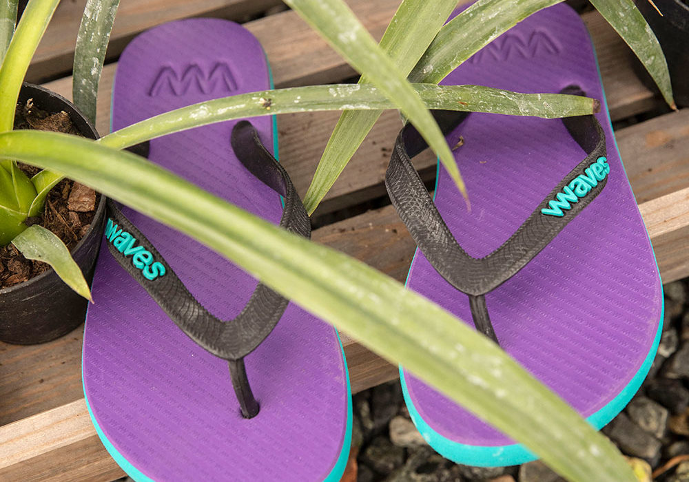 Neon Flip Flops