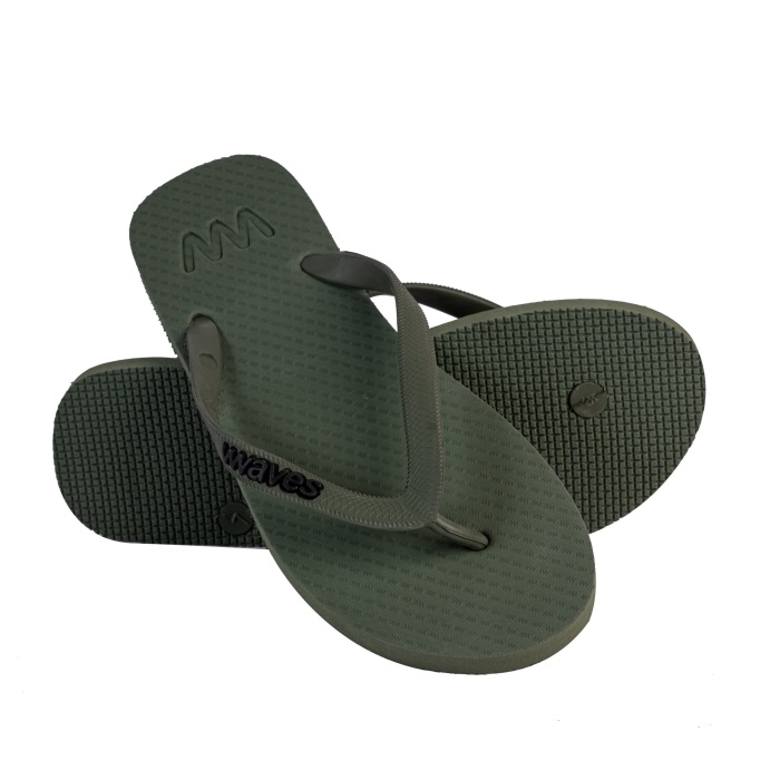 100% Natural Rubber Flip Flop – Khaki **WEBSITE EXCLUSIVE**