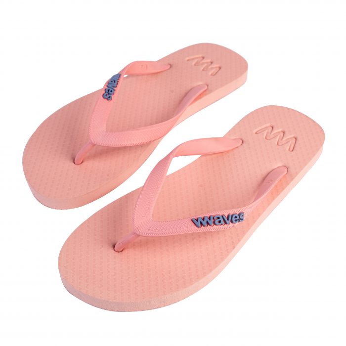 Natural Rubber Flip Flop - Dusky Pink - Image 2