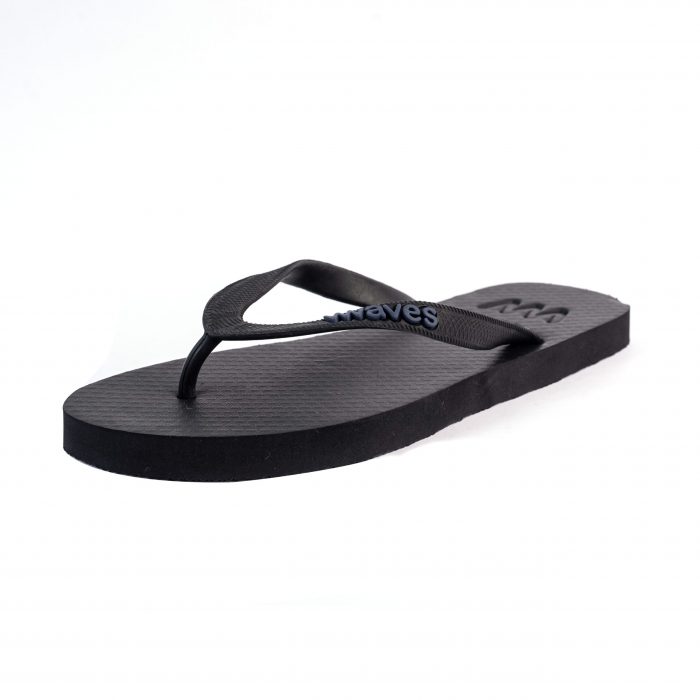 Natural Rubber Flip Flop - Black - Image 4