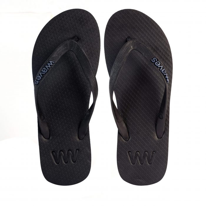 Natural Rubber Flip Flop - Black - Image 5