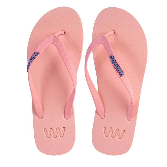 Natural Rubber Flip Flop - Dusky Pink - Image 3