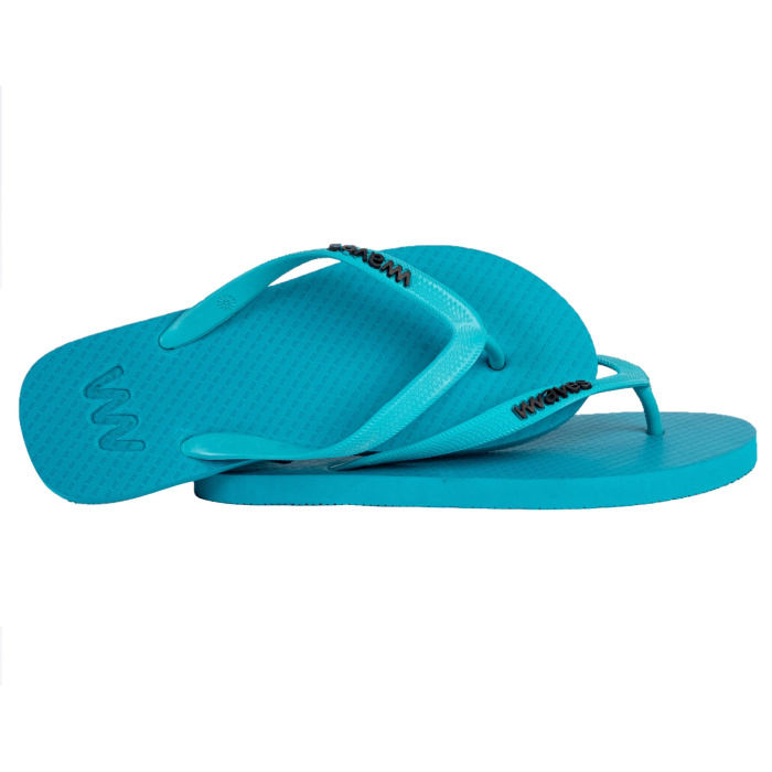 Natural Rubber Flip Flop - Turquoise - Image 5