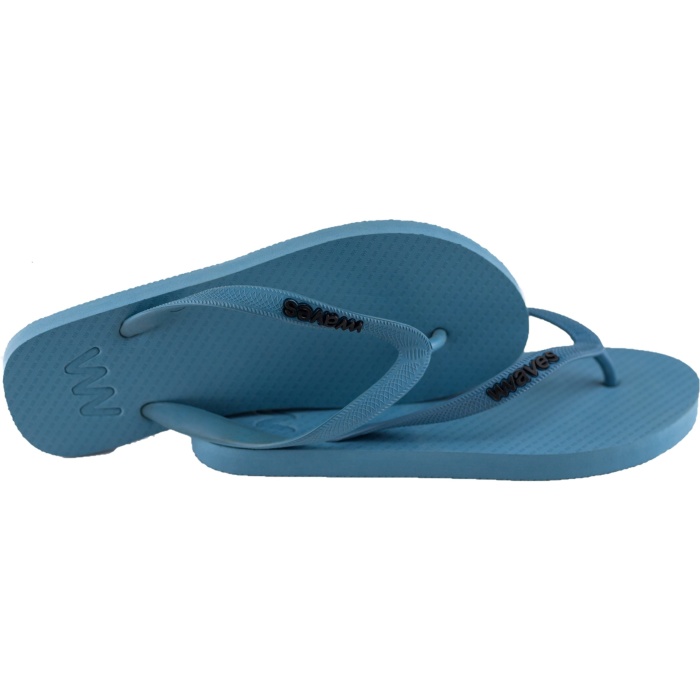 Natural Rubber Flip Flop - Petrol Blue - Image 3