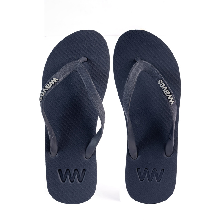 Natural Rubber Flip Flop - Navy - Image 5